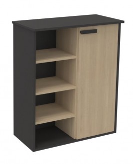 MEUBLE DE BUREAU 1 PORTE H1000